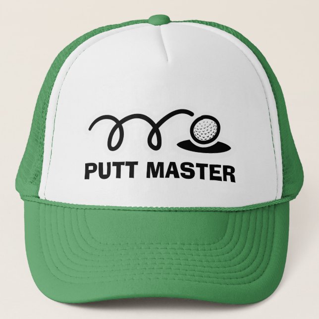 Roliga golfhattar | Putt Master Keps (Framsida)