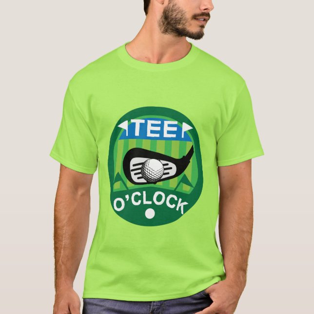 Roliga golfproffs golfentusiaster sport t-shirt (Framsida)