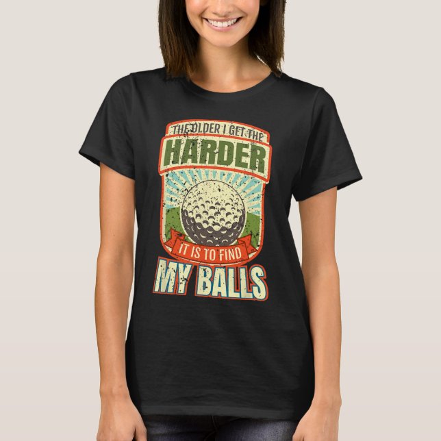 Roliga golftröjor för män  t shirt (Framsida)