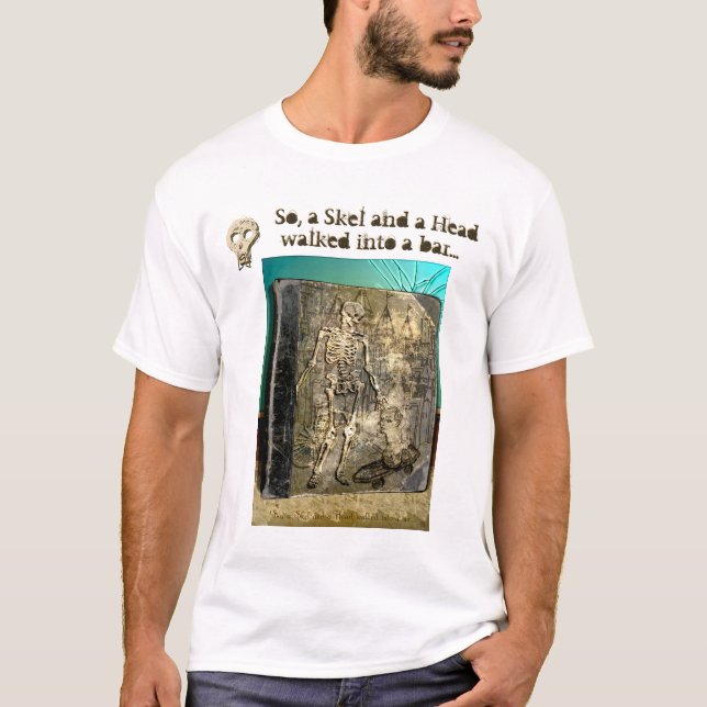 Roliga Goth kusliga vänner Tee (Framsida)