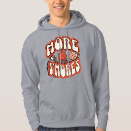 Roliga grafiska kläder - Fler S'mores Hoodie