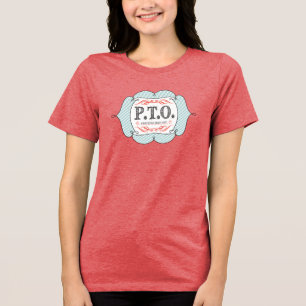 Roliga gratulationer befordrade till skenbar ledig t-shirt i triblend-tyg