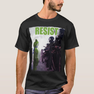 Roliga Grodor Mot Fascism Motstår Står Upp För Fri T Shirt