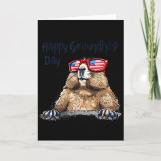 Roliga Groundhog Day-dekorationer 2025 Groundhog D Kort