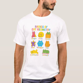Roliga grunder i kattgeometri Mattematisk skämt Ka T Shirt