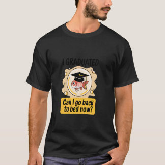 Roliga Guldfiskar Examen Utexaminerad Gå Sombed Tr T Shirt