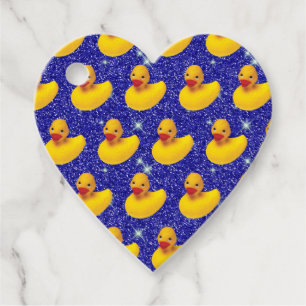 Roliga gummiankor Gula Duckie Farm Djurälskare Gåvor Etiketter