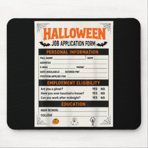 Roliga Halloween-kostymer Jobbansökningskostym Musmatta