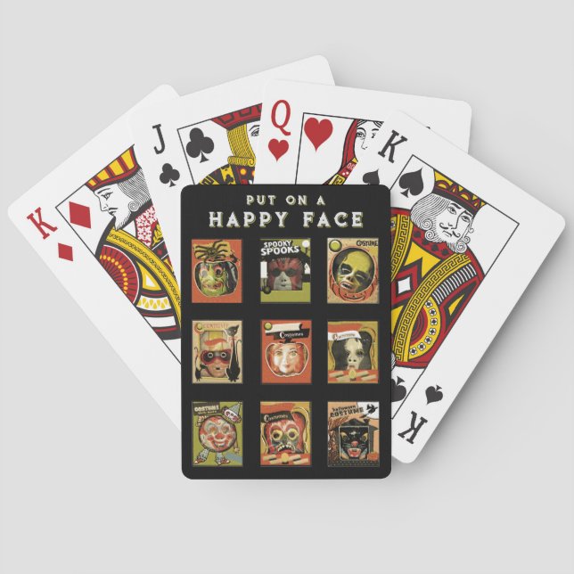 Roliga Halloween Poker Kort Casinokort (Baksidan)
