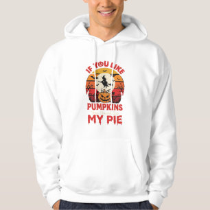Roliga Halloween-pumpadekorationer Paj Design_1 Hoodie