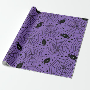 Roliga Halloween spindlar Presentpapper