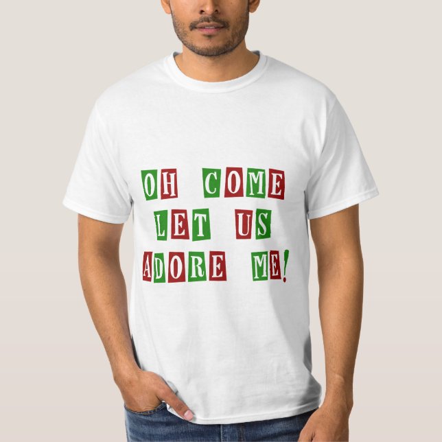 Roliga helgdagtshirts och gåvor tee (Framsida)