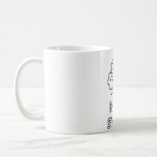 Roliga Heliga Får Med Vingar och Gloria Kaffemugg