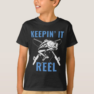 Roliga herrars fiske-grafik Fiskecitat Fiskare T Shirt