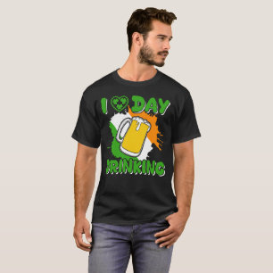 Roliga herrkläder till St. Patrick's Day T Shirt