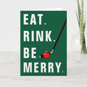 Roliga Hockey Julkort Helgkort