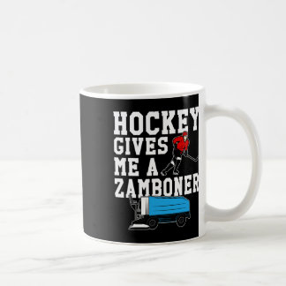 Roliga hockeypresenter för män Vintage Retro Hocke Kaffemugg