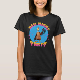 Roliga hönors natt Kycklingfest humor T Shirt