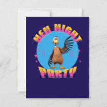 Roliga höns natt kyckling fest humor