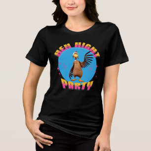 Roliga höns nattfest Rolig kyckling T Shirt