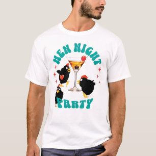 Roliga höns nattfest Roliga kycklingar T Shirt