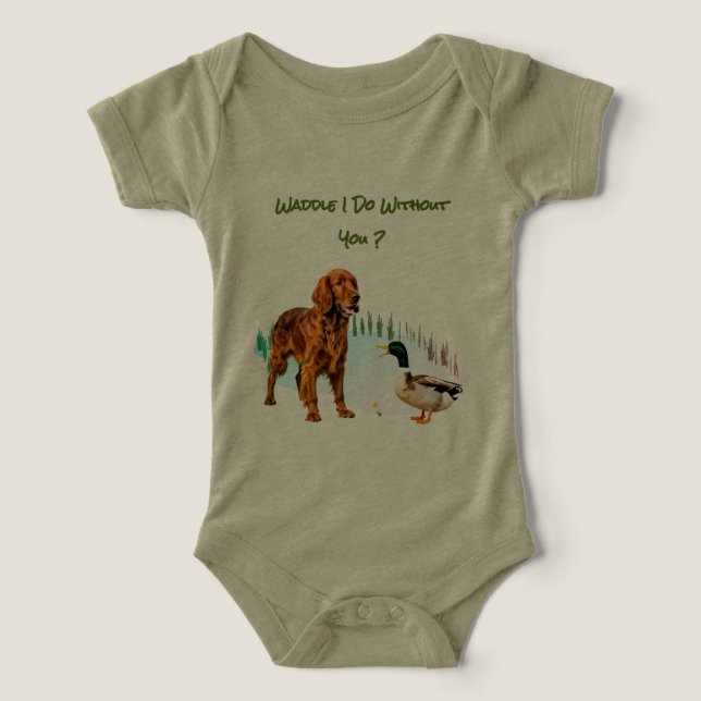 Roliga hund anka bästa vän  t shirt (Design Framsida)