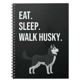 Roliga Husky Mamma Gåvor Siberian Hund Pappa Älska Anteckningsbok