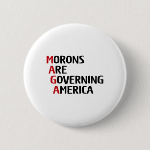 Roliga idioter styr Amerika Anti Trump Poli Knapp