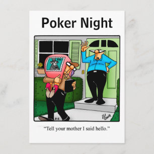 Roliga inbjudningar till pokerkväll