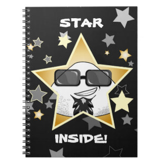 Roliga japanska Riceball Anteckningsbok Med Spiral