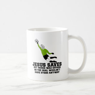 Roliga Jesus sparar Kaffemugg