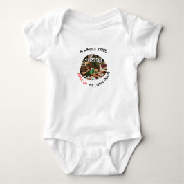 roliga jul och bebisar t shirt