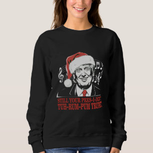 Roliga jul-President Trump-pyjamaskläder Fula Xmas T Shirt