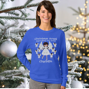 Roliga julänglar med namn t shirt
