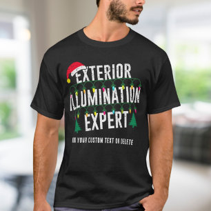 Roliga julbelysningar Utomhusbelysning T Shirt