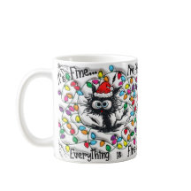 Roliga julmuggar, anpassade julkaffekoppar