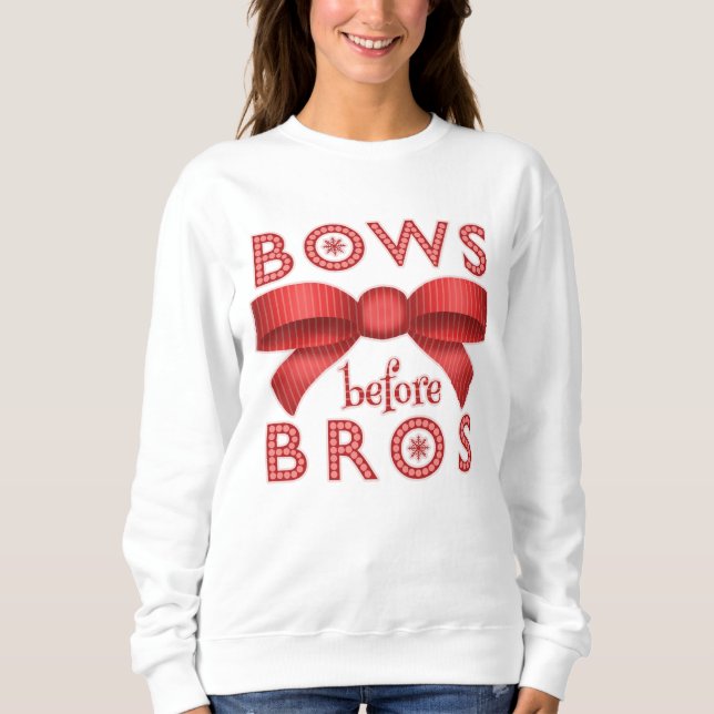 Roliga julpilbågar för Bros helgdaghumor Tee (Framsida)