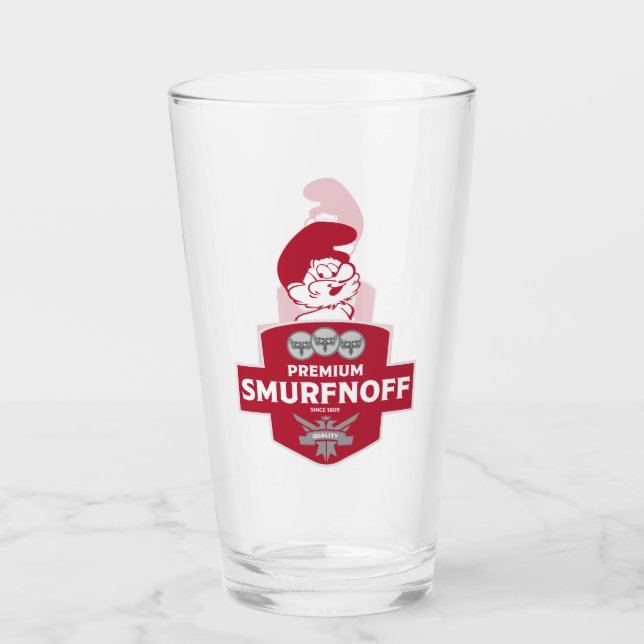 Roliga julvodetiketter glaskopp (Framsida)