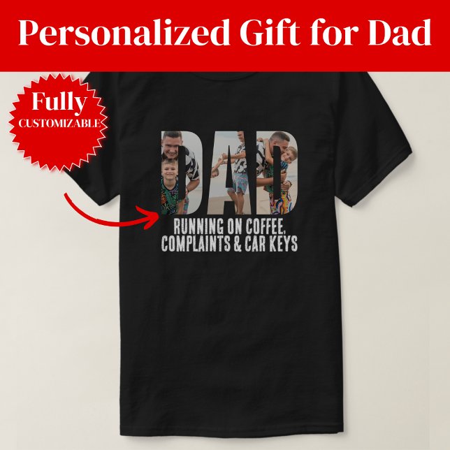 Roliga kaffeklagomål Pappa T Shirt (Funny Coffee Complaints Dad T-Shirt)