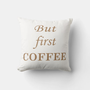Roliga kafferostrumpor kudde