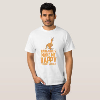 Roliga kängurur - humoraustralier t-shirt
