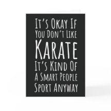 Roliga Karate Kort Kampsport Humor Sarksasm