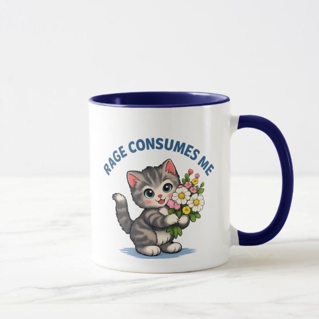 Roliga Katt Djurlurar Mugg (Höger)