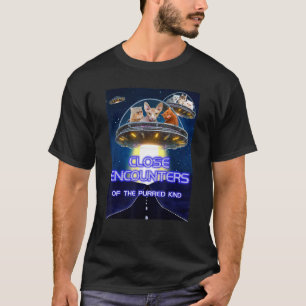 Roliga Katt Närkontakter av det Malda Slaget 1 T Shirt