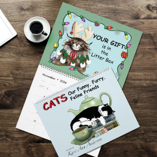 Roliga Katter Humor Kalender 2026