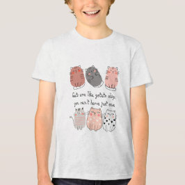Roliga katter, söta katter t shirt