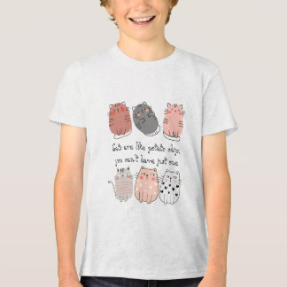 Roliga katter, söta katter t shirt