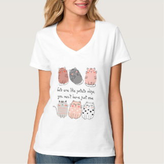 Roliga katter, söta katter t shirt