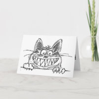 ROLIGA KATTKONST FÖDELSEDAGKORT