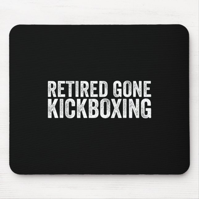 Roliga Kickboxningsälskare Citat Muay Thai Kickbox Musmatta (Framsidan)